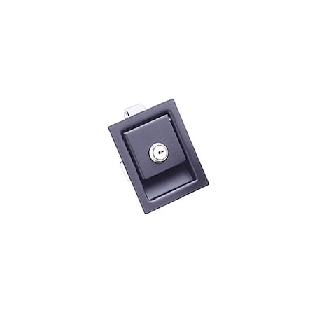 Southco Paddle Latch W/Lock, Black S 64-22-11